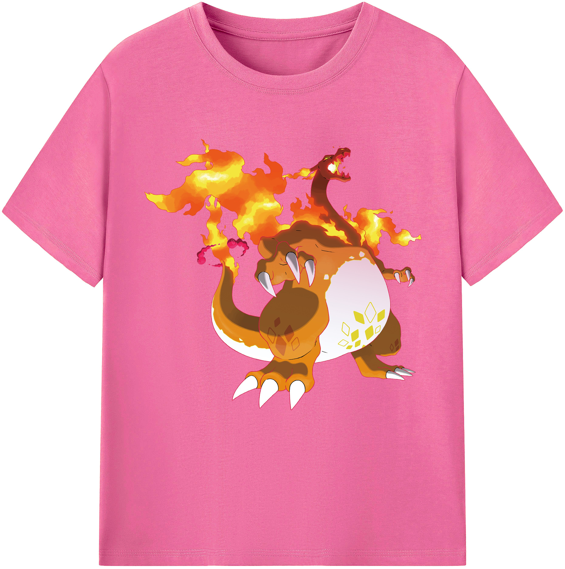 （画像用） ポケットモンスター Pokémon レディースカジュアルプリントTシャツ（綿100％）